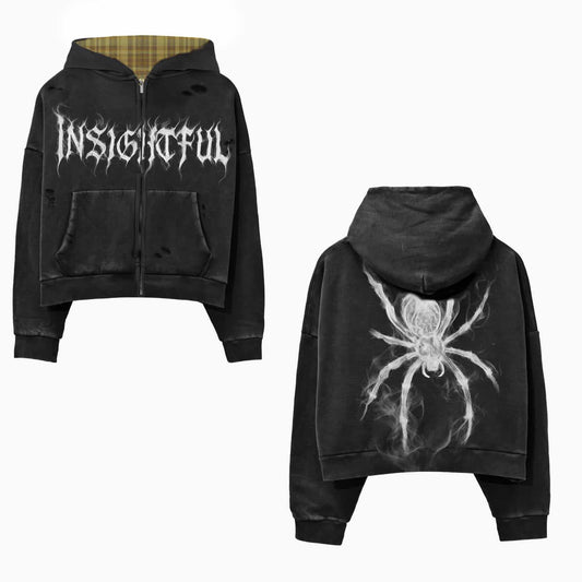 Reversible Zip Up Hoodie